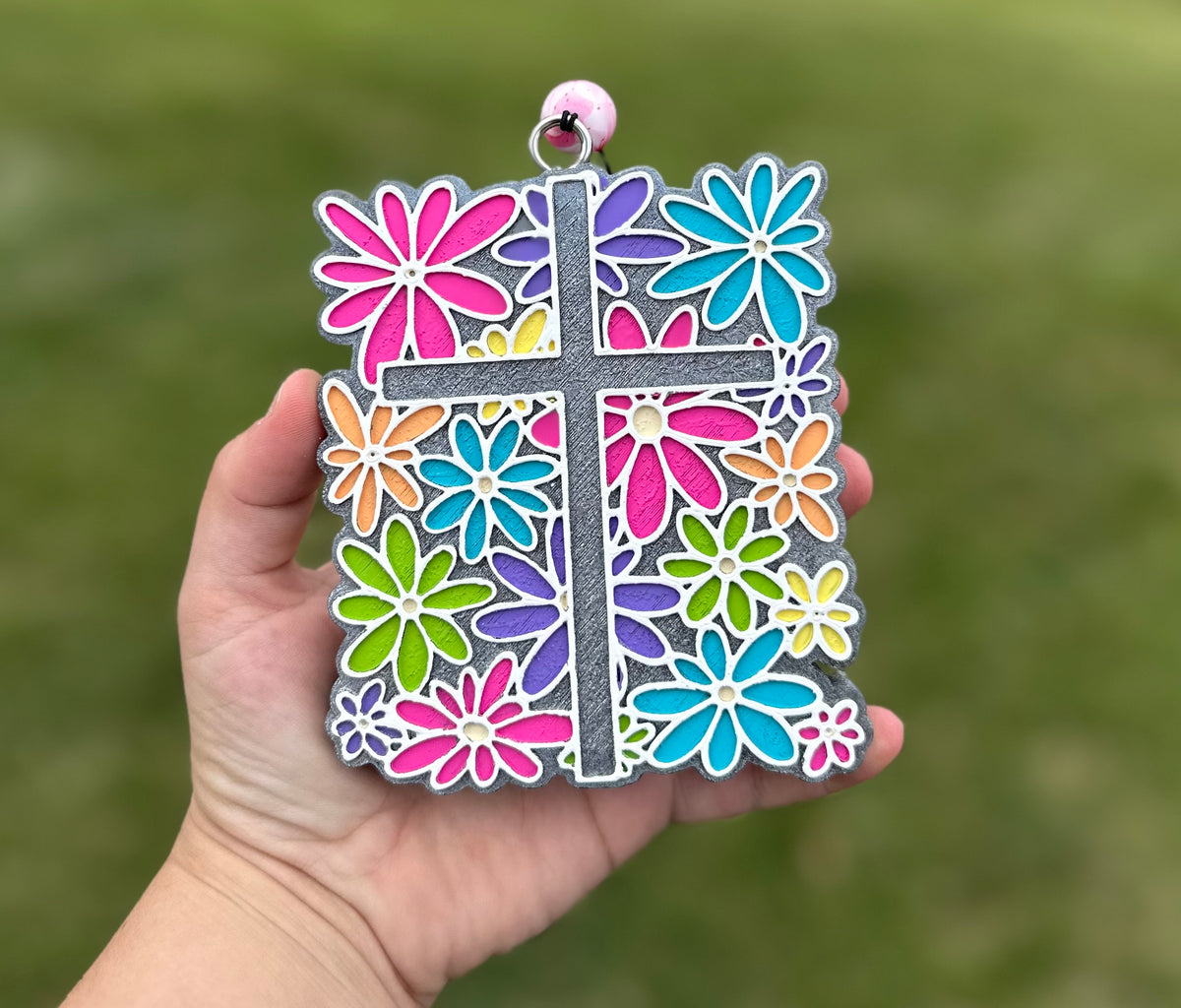 Floral Cross