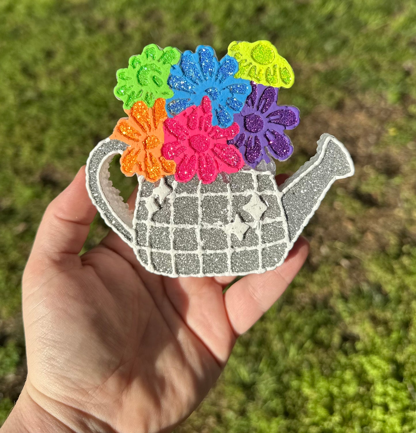 Floral Watering Can