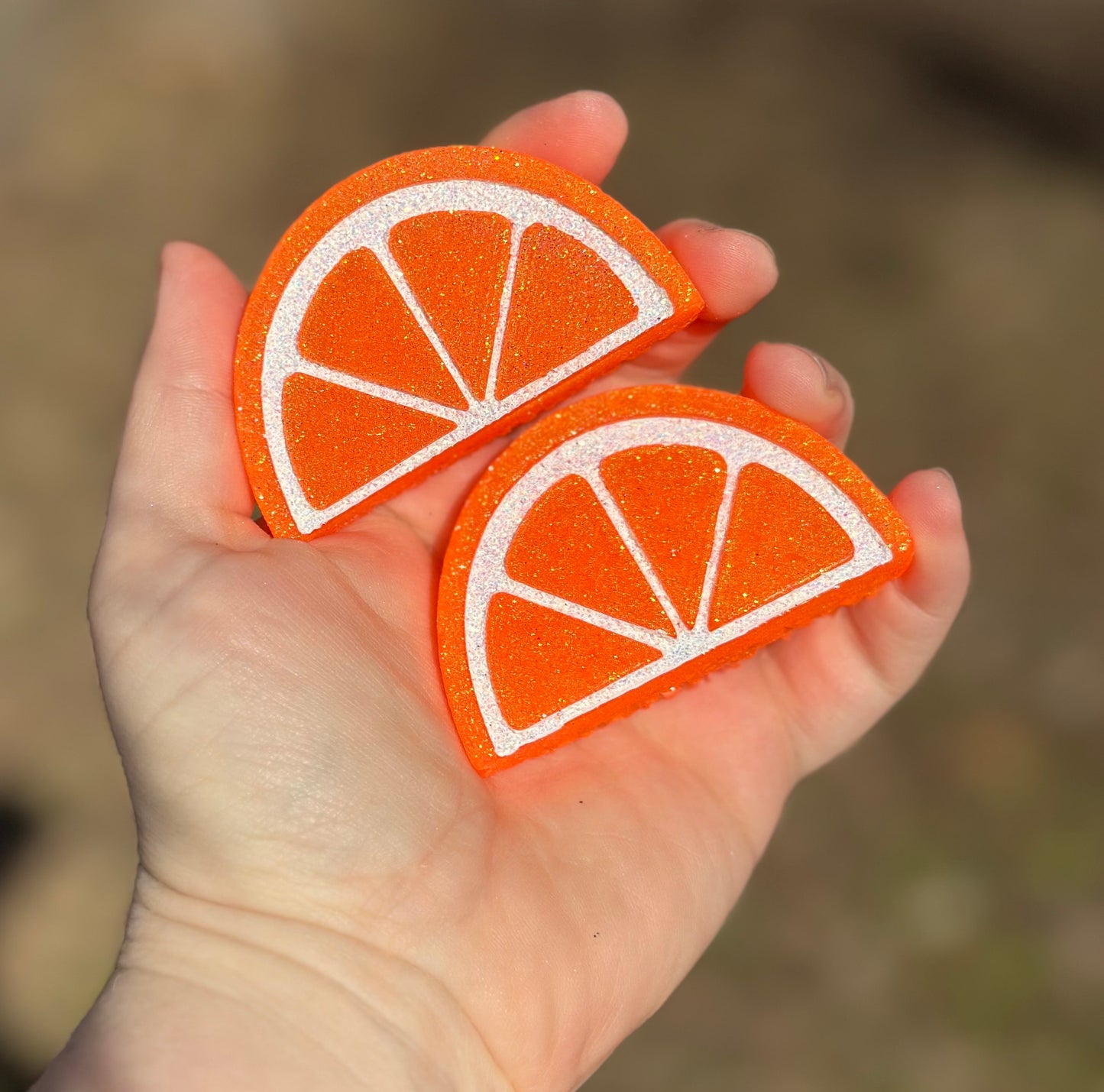 Orange Slice Vent Clips