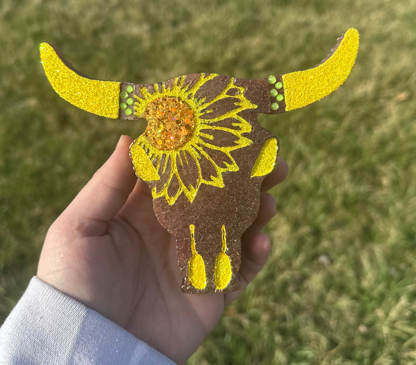 Sunflower Aztec Bull