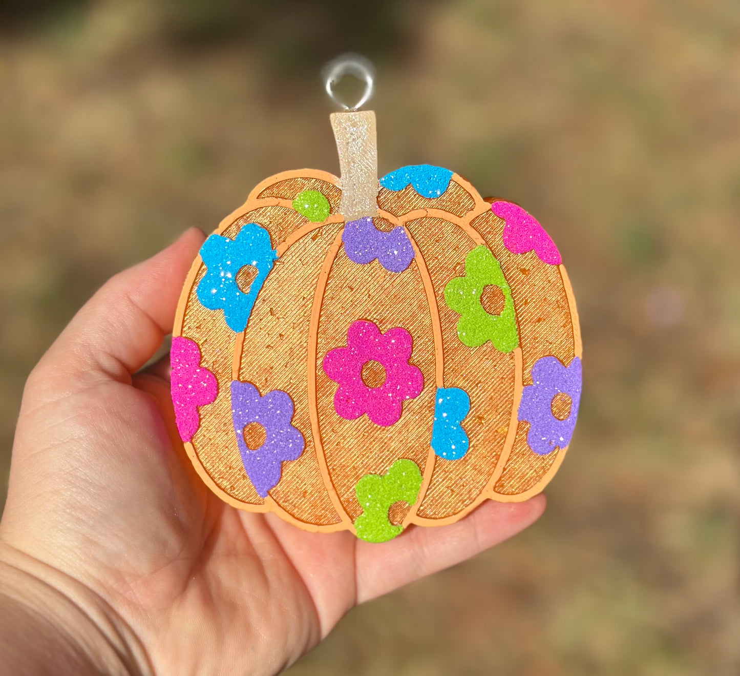 Floral Pumpkin