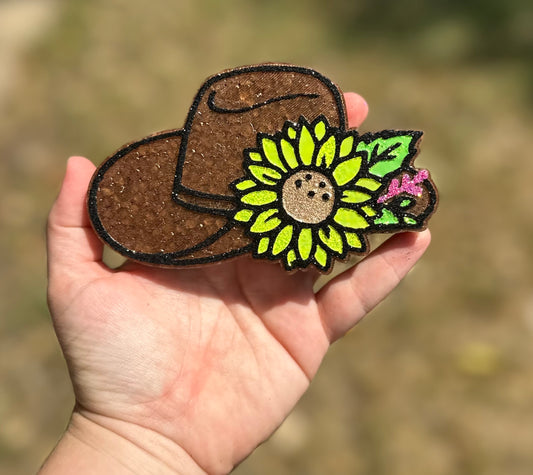 RTS- Sunflower Cowboy Hat