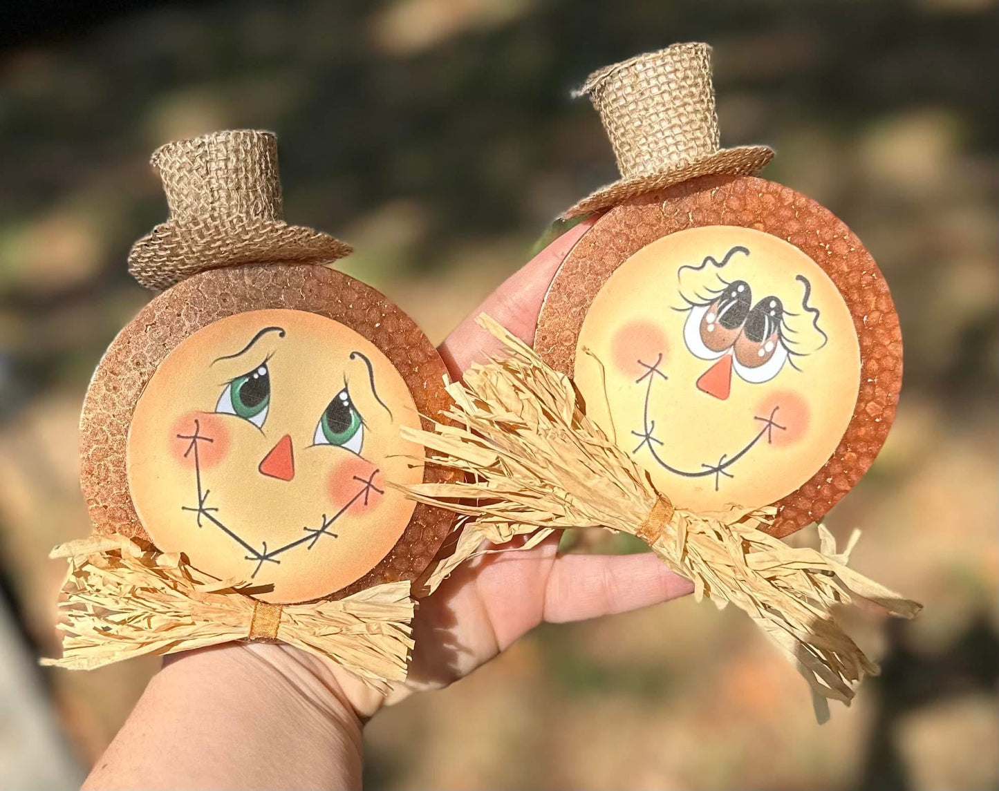 Round Scarecrow