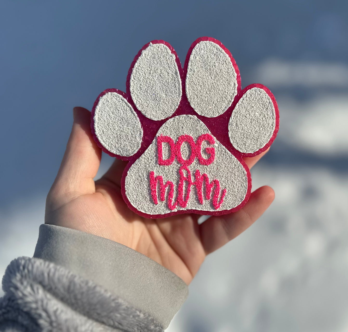 Dog Mom Paw Print