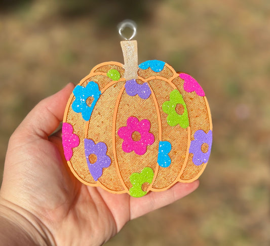 RTS- Floral Pumpkin