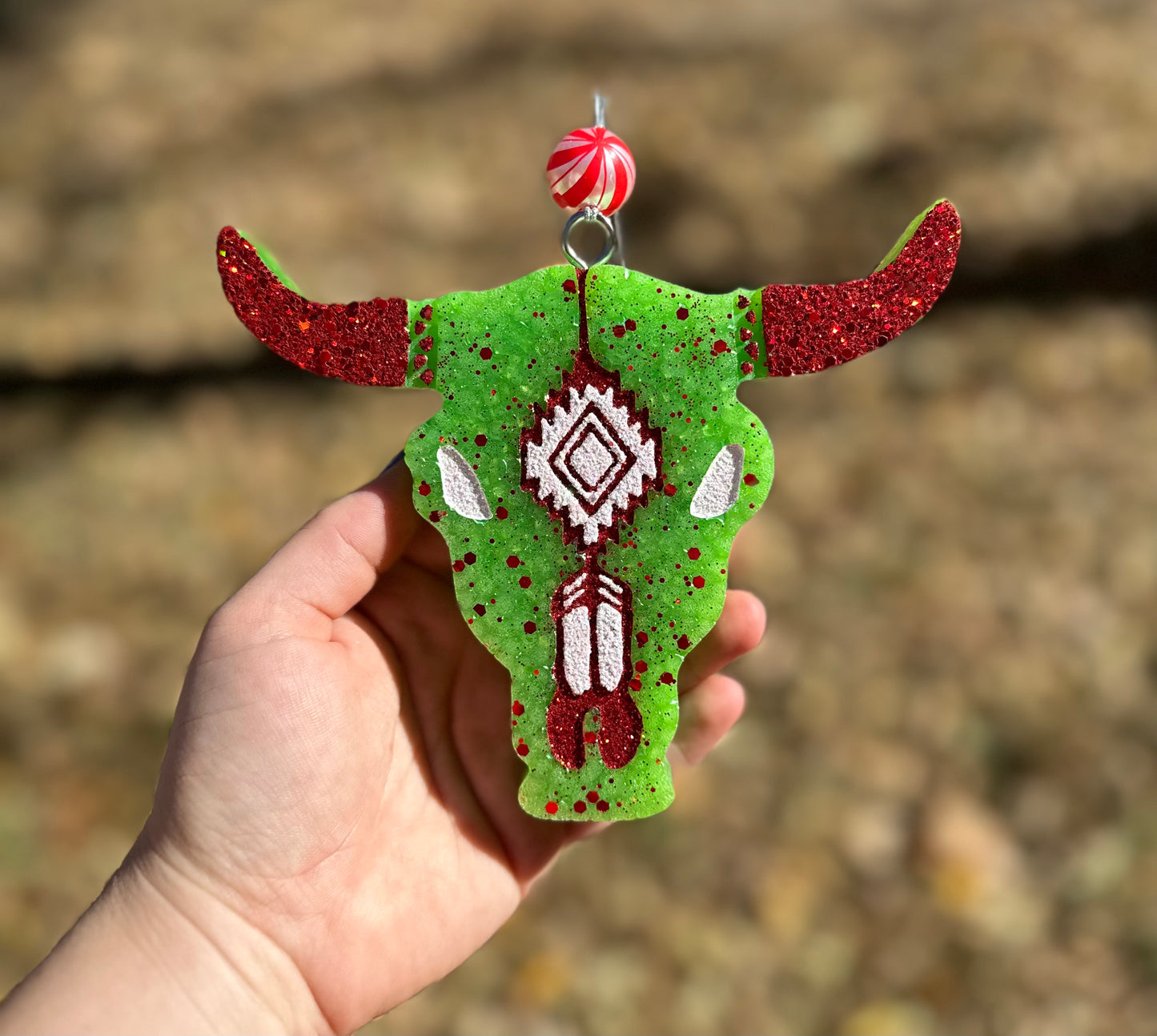 Green Man Aztec Bull