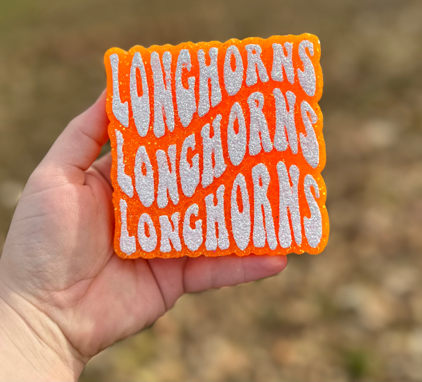 Longhorns Retro Text