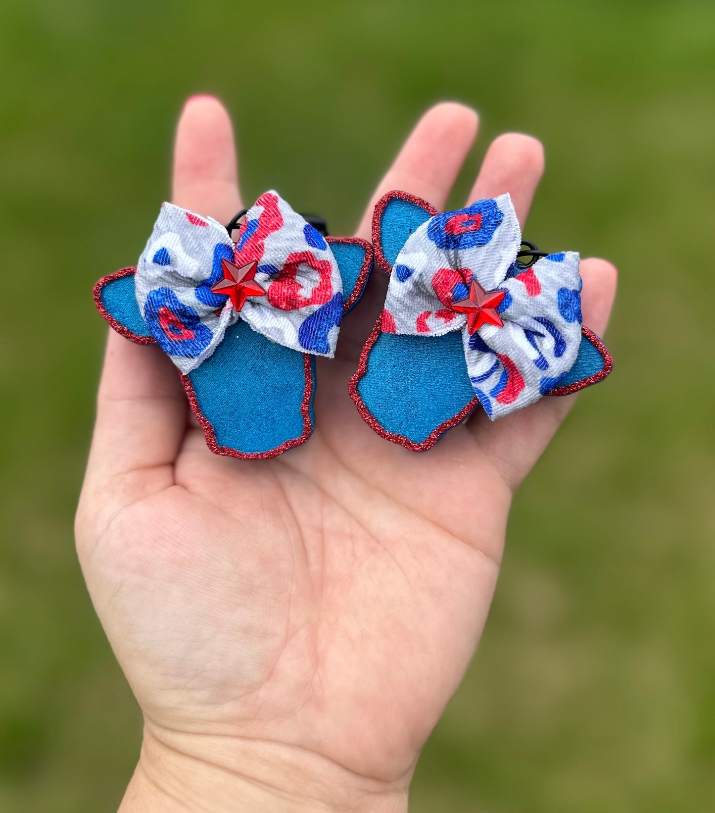 Cow with Bow Vent Clips
