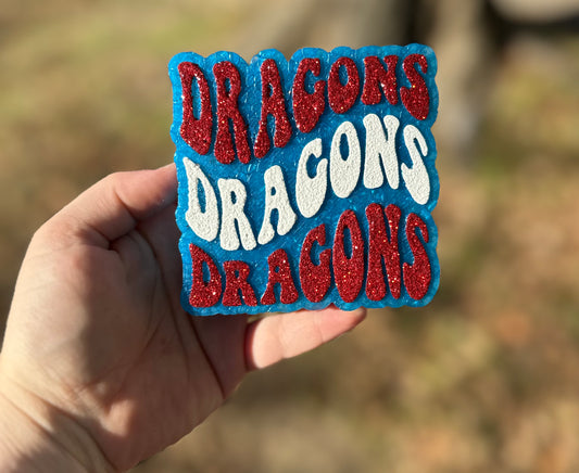 Dragons Retro Text