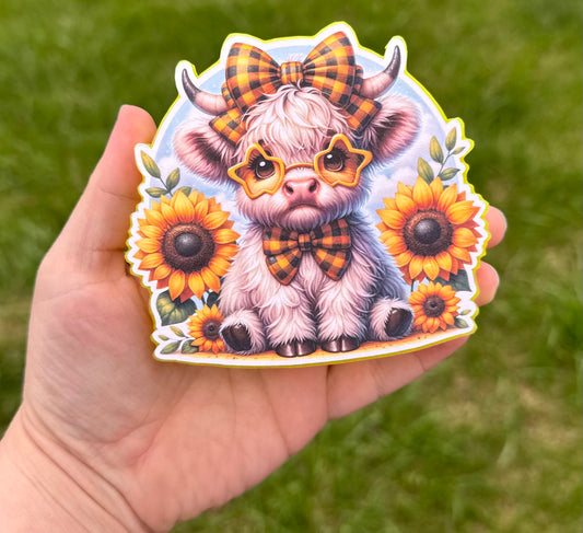 RTS- Sunflower Cow