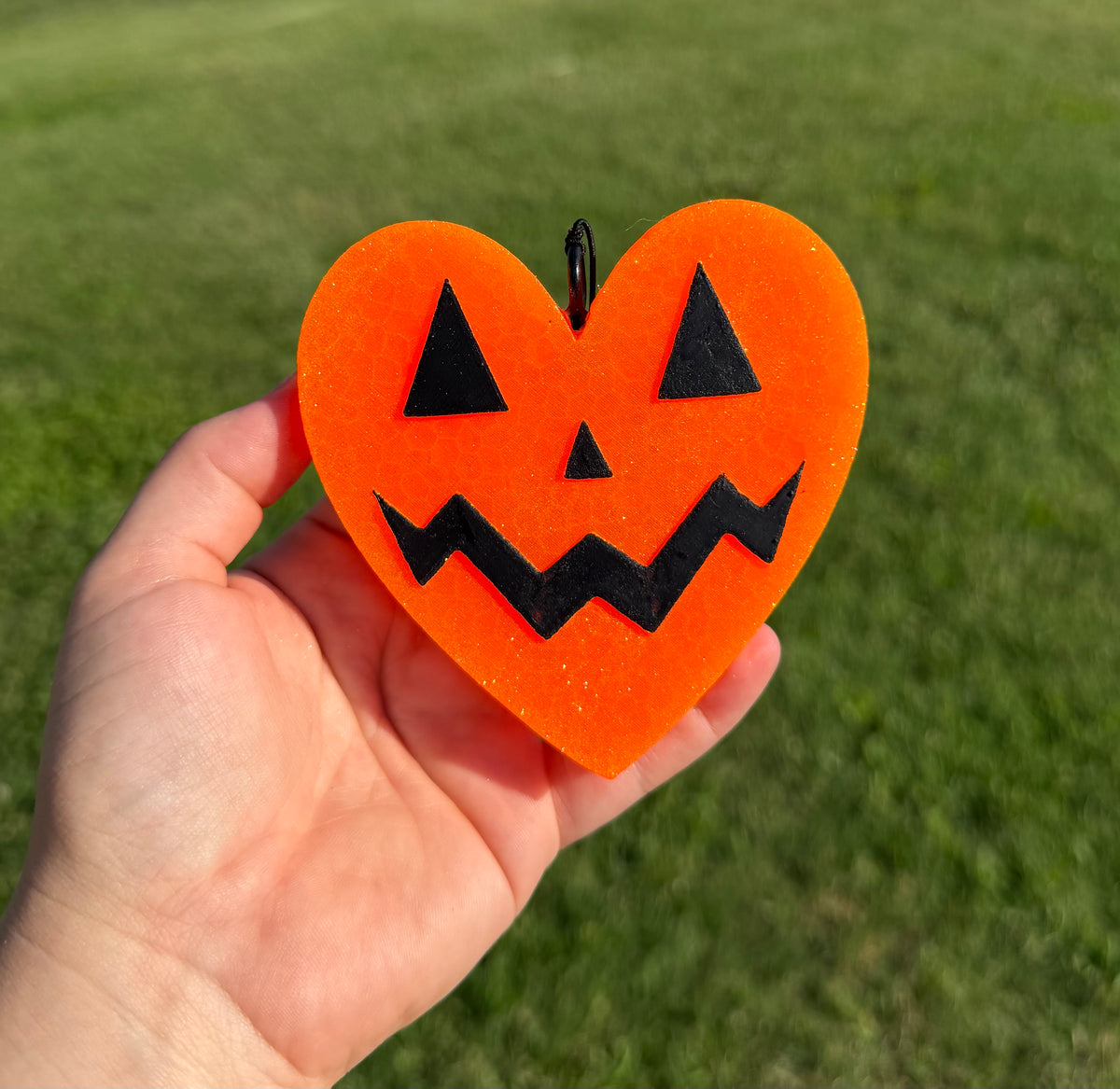 Jack-O-Lantern Heart