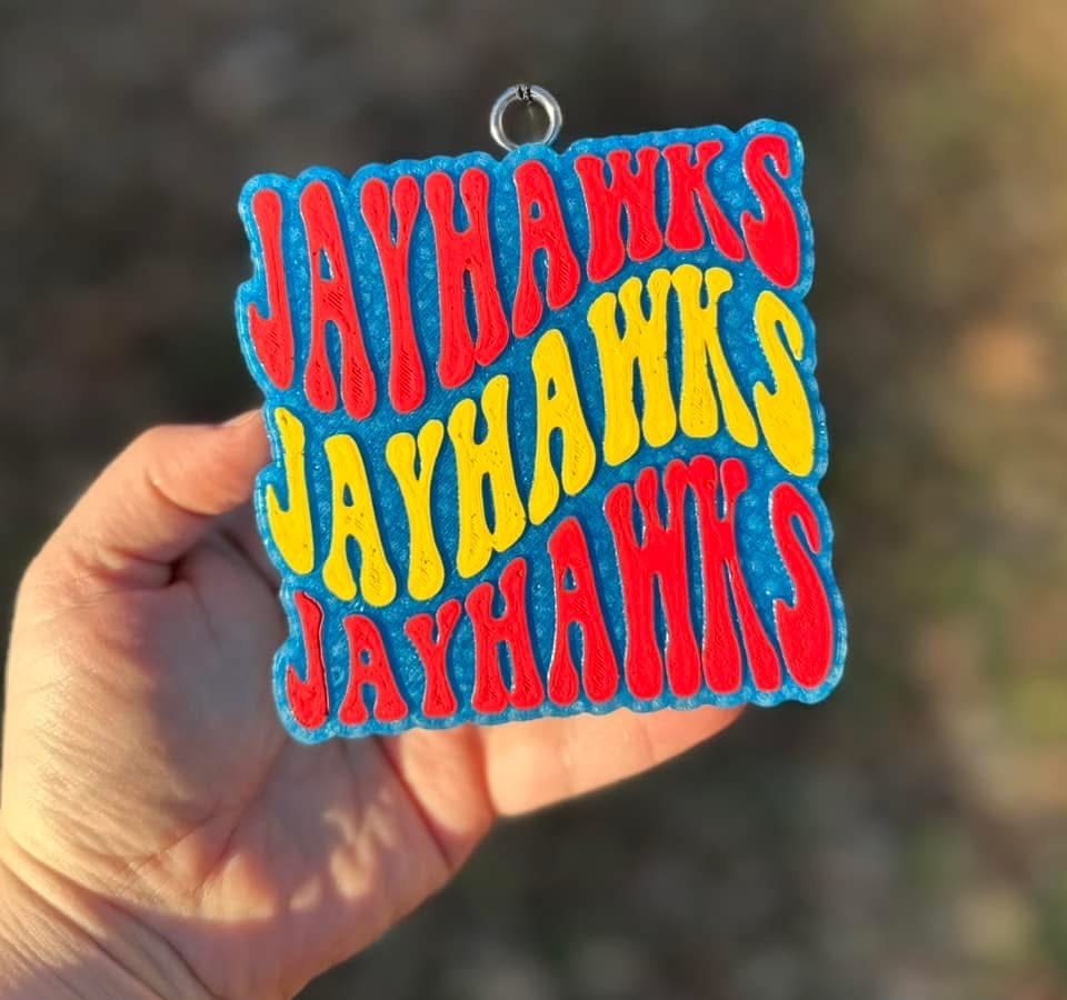 Jayhawks Retro Text