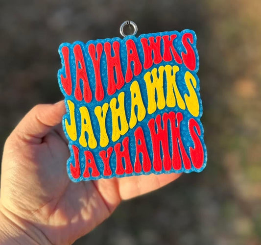Jayhawks Retro Text