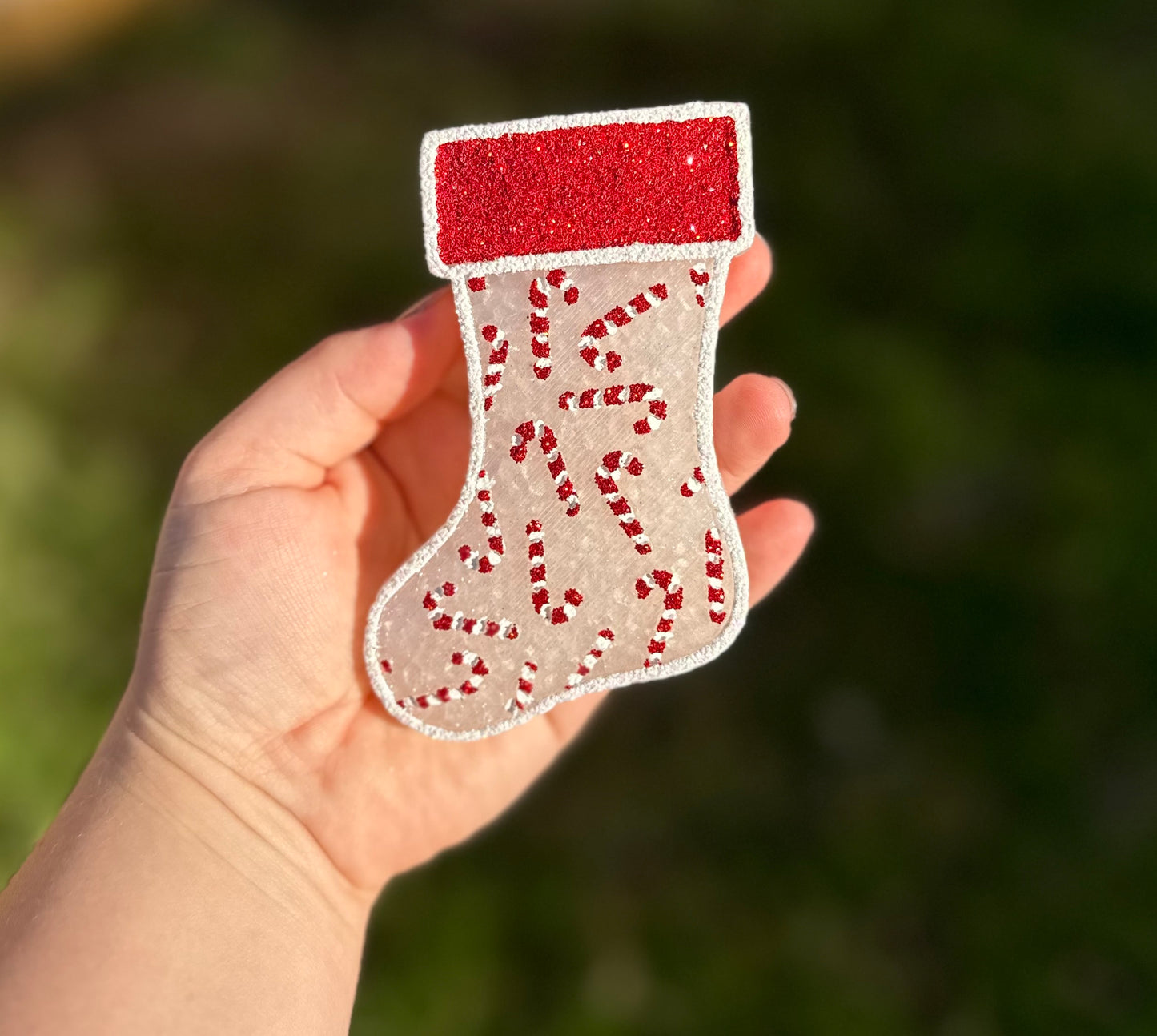 RTS- Candy Cane Stocking