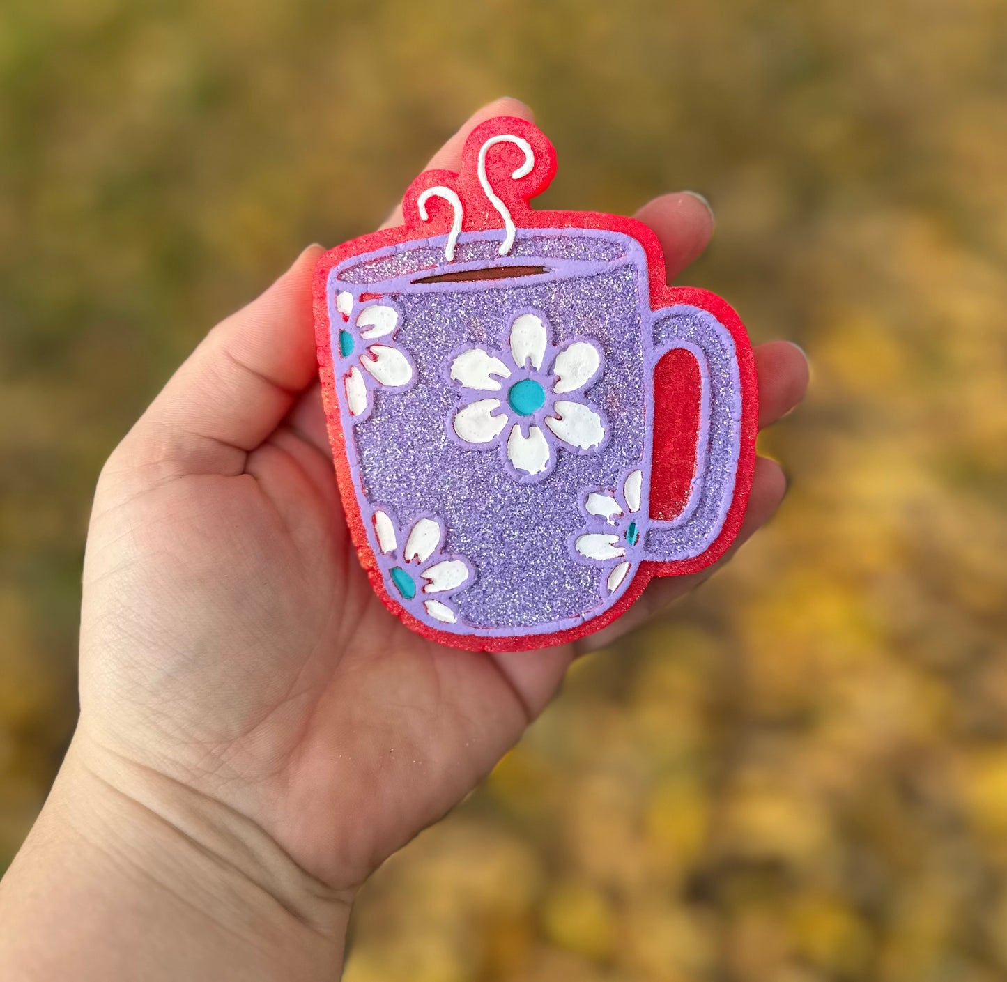 RTS- Floral Coffee Cup