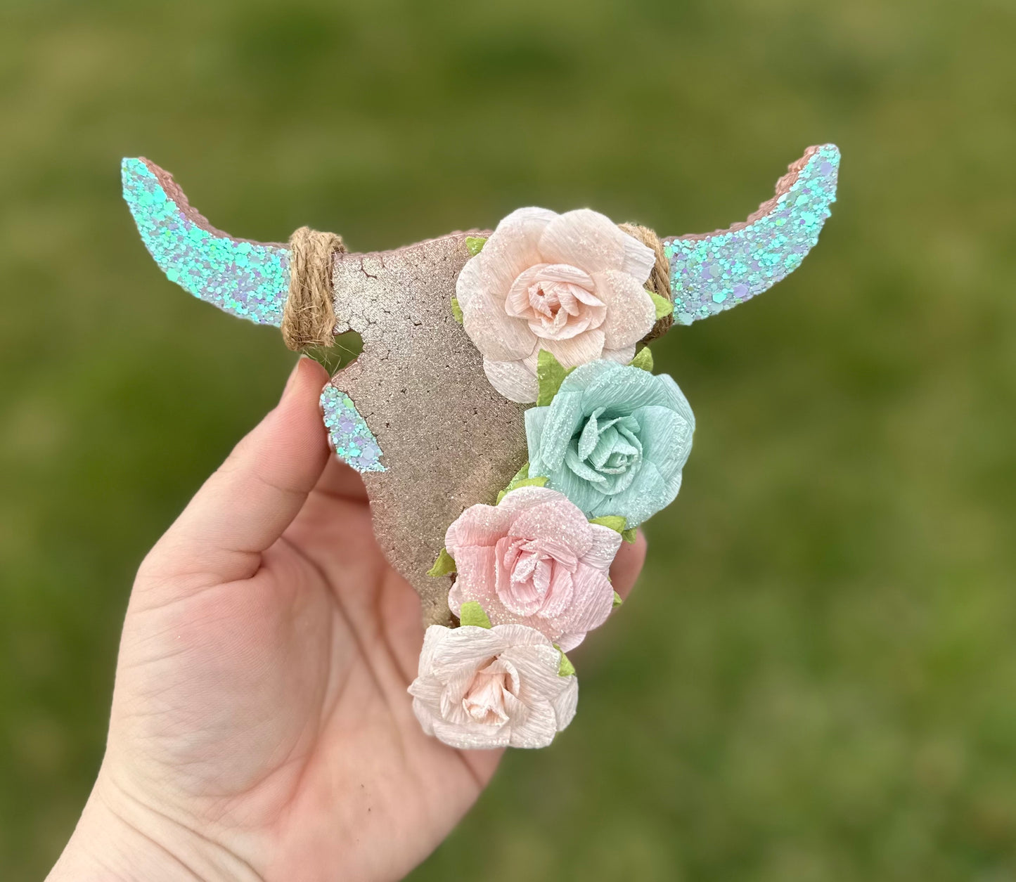 Floral Aztec Bull