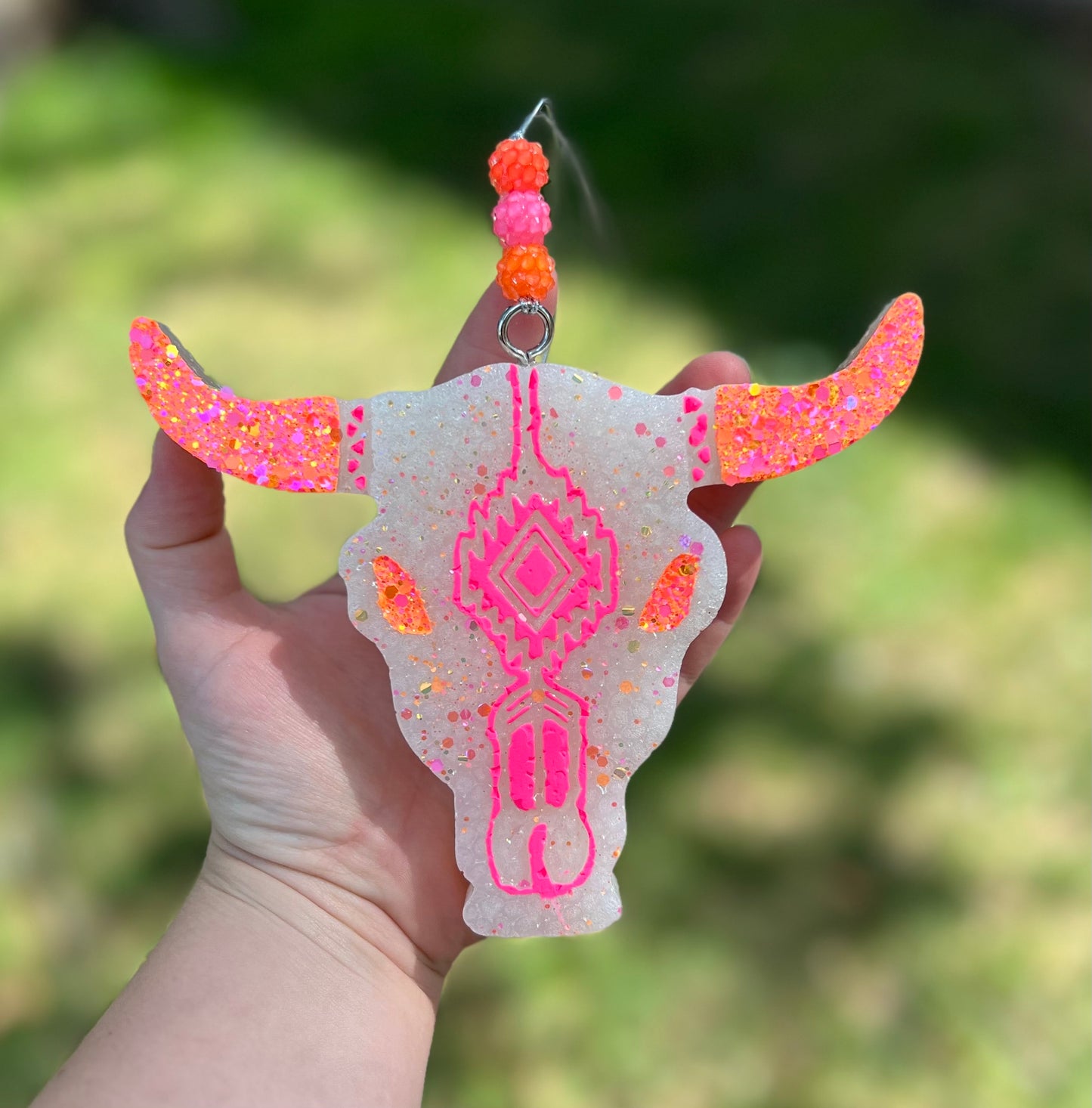 Neon Aztec Bull