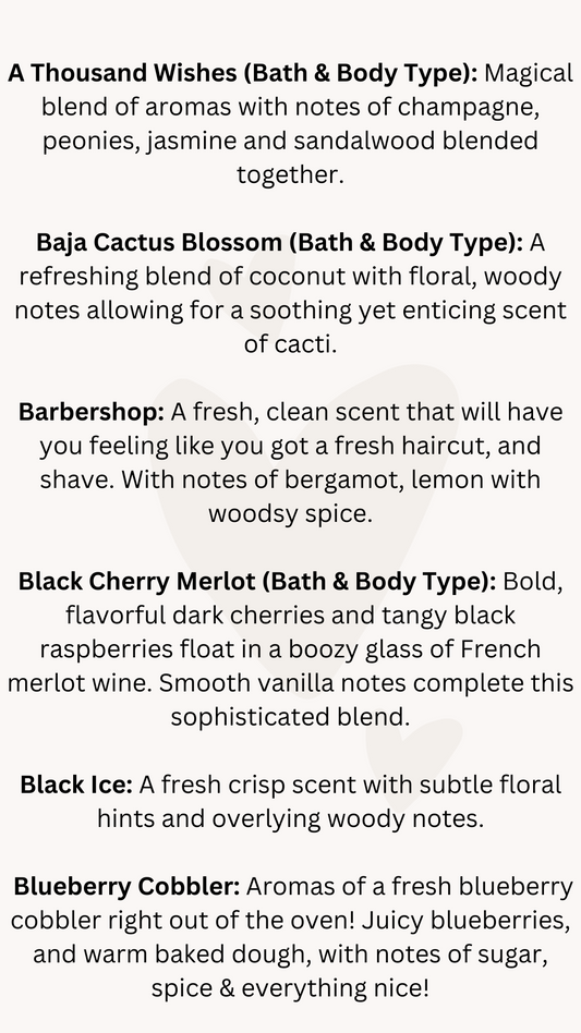 Scent List