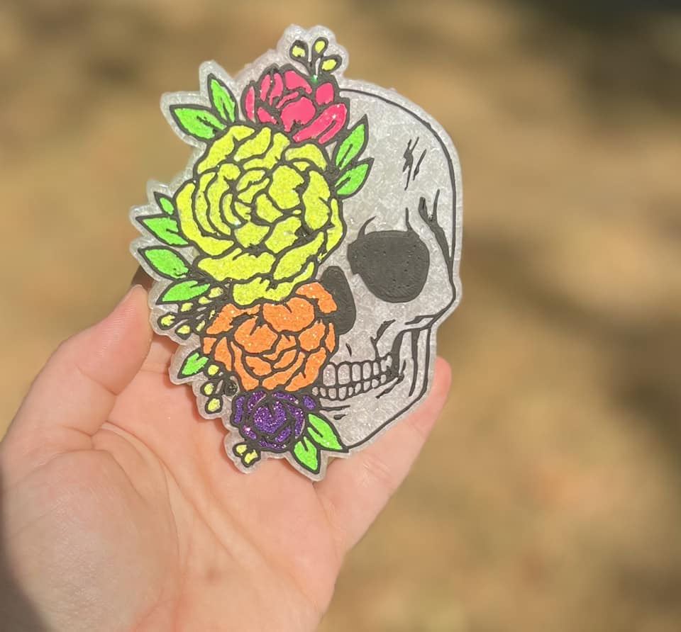 Floral Skull