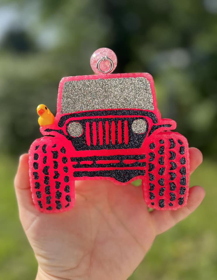 Jeep with Ducky