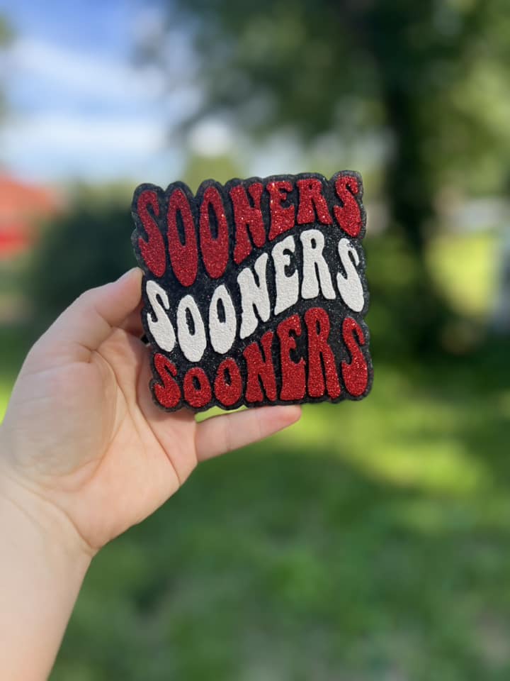 Sooners Retro Text