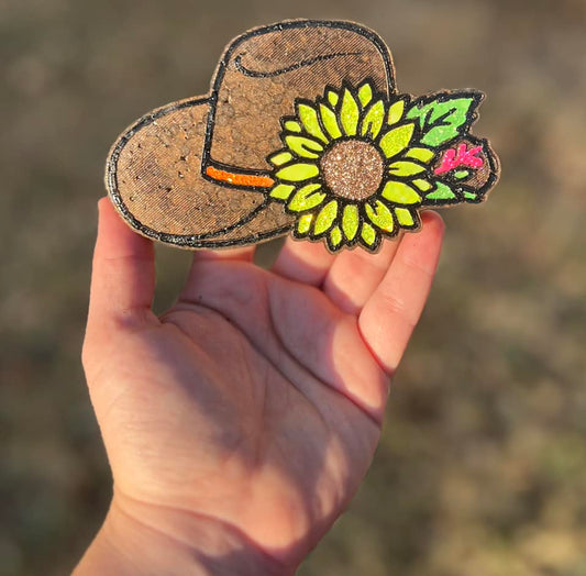 Sunflower Cowboy Hat